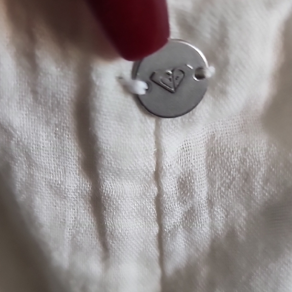 Roxy White Button-Down Top - image 6